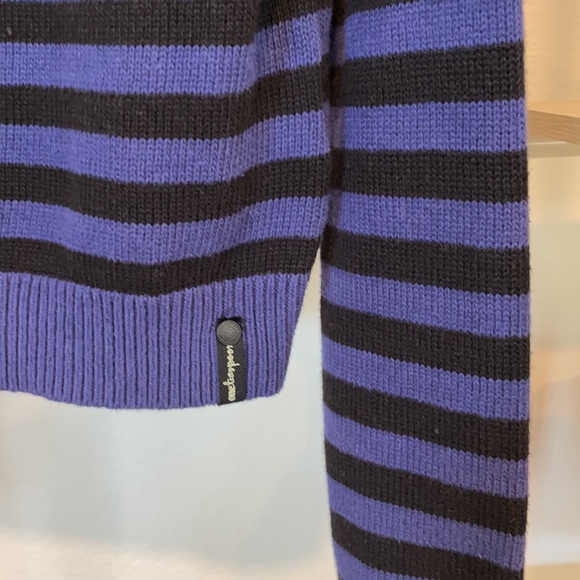 One Teaspoon Knit Zip Up Jacket/Cardigan Sz XS - Picture 3 of 9